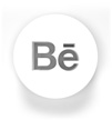 Behance social media button